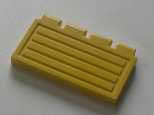 Lego yellow hinge - hinge, train