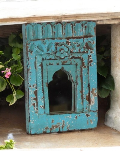 Miroir décoratif bois - décoratif, en