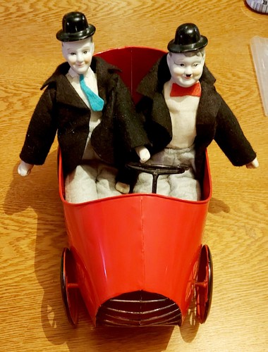Lot poupées laurel hardy - et,