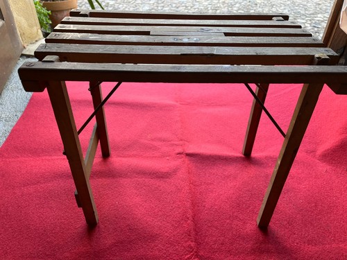 Ancien siege pliable - en, bois
