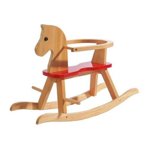 Cheval bascule bois - bascule,