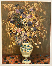 SCAMONE Fleurs LITHOGRAPHIE