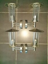 Lot de 4 appliques extérieur