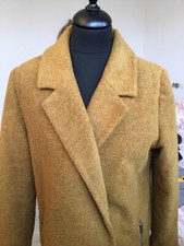 Superbe Manteau Femme Ocre