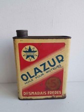 Ancien gros bidon d'Huile