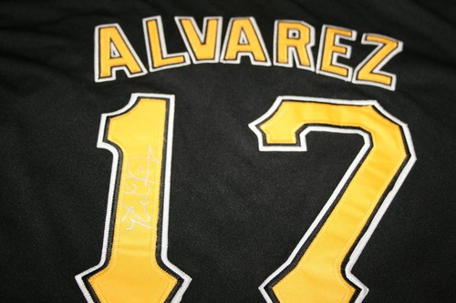 Pedro alvarez autographed auto - pedro,