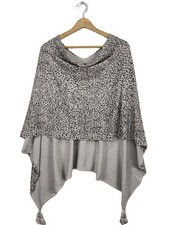 COMMA Poncho Dames Pull gris
