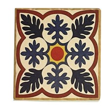 Set de 2 sous-verres Carreaux