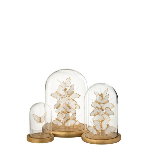 Cloche déco papillons - papillons, en