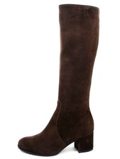 Bottes Femme Au Genou En Cuir