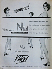 PUBLICITÉ DE PRESSE 1956
