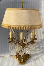 1950′ Lampe Girandole Bronze