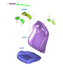 FORD MUSTANG MK6 Lunette de