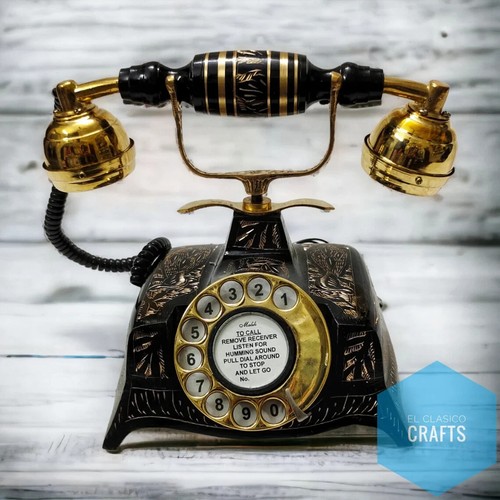 Téléphone rotatif vintage - , en