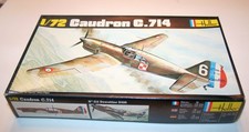 Heller : maquette Caudron C.714 au 1/72 complète non montée en boîte
