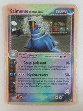 Carte pokémon FRANCAIS Kaimorse de Team Aqua (MA 6) EX [POOR] 16.07.2025A