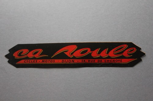 Ancien autocollant roule - ca,