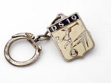 PORTE CLÉS ANCIEN - ÉMAILLÉ - KEYCHAIN - KEY FOB - CITROËN DS 19 - ROBRI