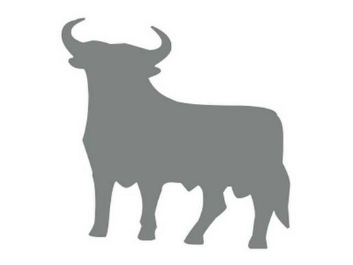 Sticker taureau camargue - taureau,