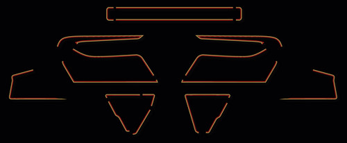 Kawasaki 1300 stickers - z,