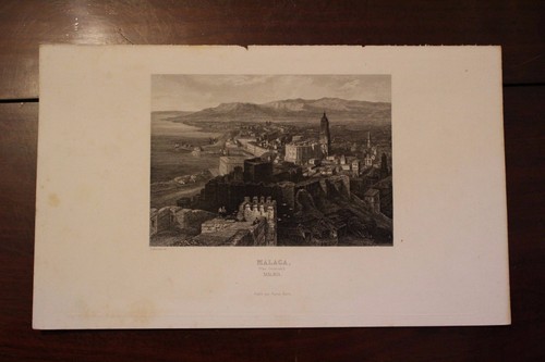 1830 malaga vue - ✒, ca.1830