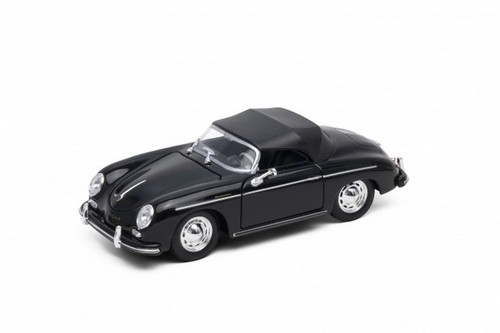 Porsche 356 speedster noire - porsche,