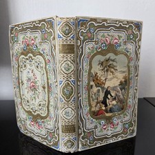 Livre Romantique Famille Dorival 1848 Mame Reliure Gaufrée