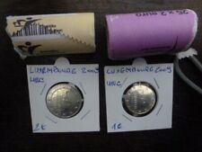 LUXEMBOURG 1euro+ 2euro 2009 LE PLUS PETIT TIRAGE 240000EX. RARE