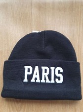 BONNET DOUBLE POUR HOMME NOIR