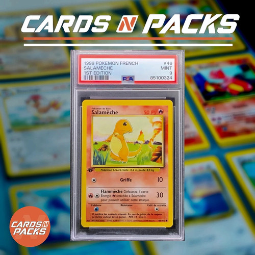 Carte pokemon salamèche - carte,