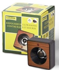 Repousseur ultrason contre nuisibles rats et souris surface intérieur 100M2 LUCI