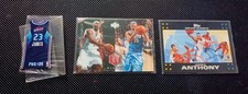 Lot LeBron James Carmelo Anthony + Magnet Lbj Topps Etc basketball cartes NBA 