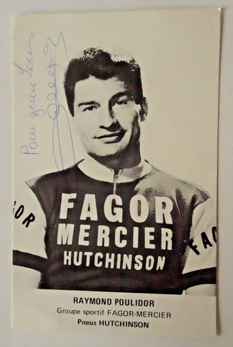 Carte postale raymond poulidor - carte,