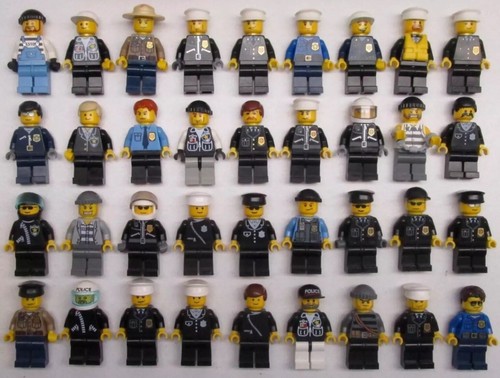 Lego lot random city - lot, police