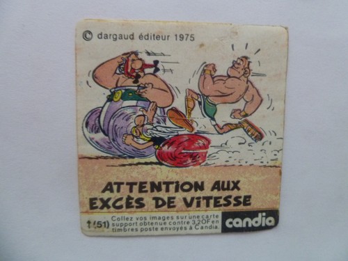 Asterix autocollant - /,