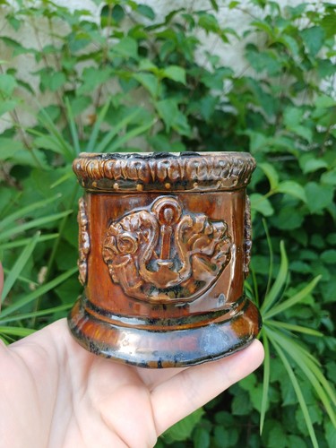 Pot tabac grès - grès, puisaye