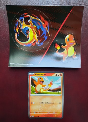 Carte pokemon autocollants - carte, +