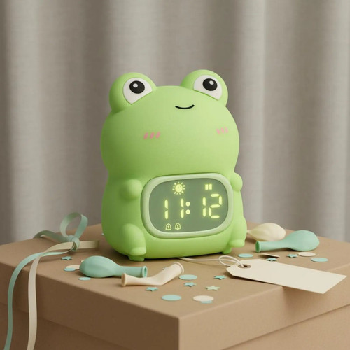 Réveil grenouille silicone - grenouille,