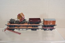 Triang Hornby Râteau De 6 Br Saumon Plat Grue Match Camion & Marchandises Wagon