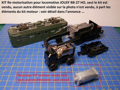 Kit motorisation locomotive - kit,