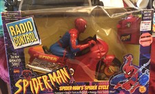 SPIDERMAN SPIDER CYCLE RADIO