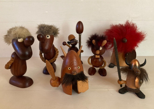 Lot figurines viking troll - lot, 7