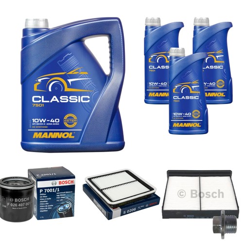 Bosch inspection set mannol - bosch,