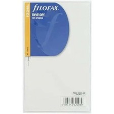 [133612] FILOFAX Porte-photos format Personal ouverture vers le haut Transparent