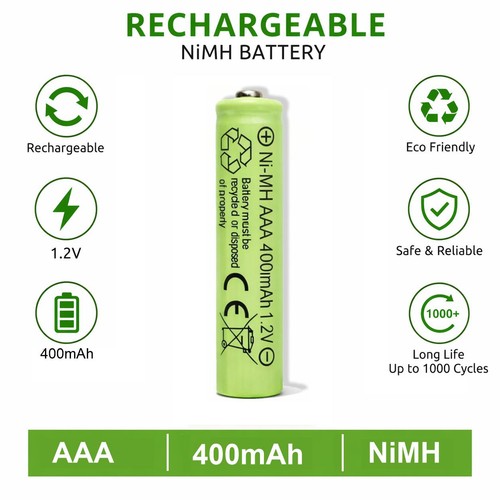 Aaa nimh 400 mah v - nimh, 1,2