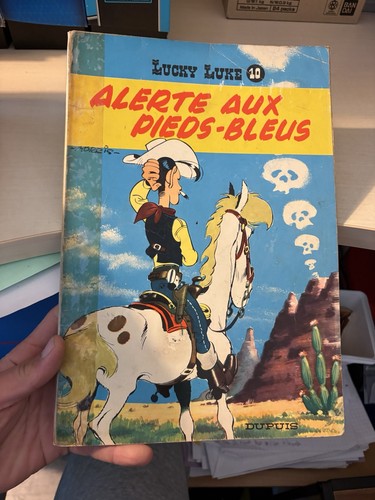 Lucky luke alerte aux pieds - lucky,