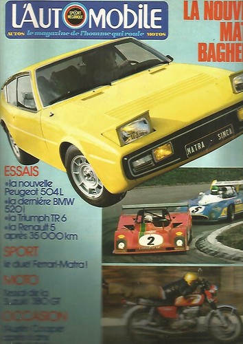 Automobile 324 bagheera - l'automobile, /