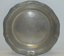 Assiette louis etain - -assiette,