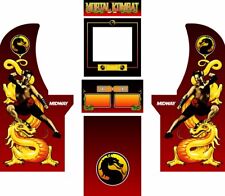 Arcade1up Arcade Cabinet Graphic Decal Complete Kits - Mortal Kombat
