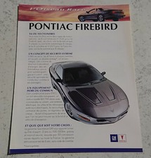 Catalogue publicitaire Pontiac
